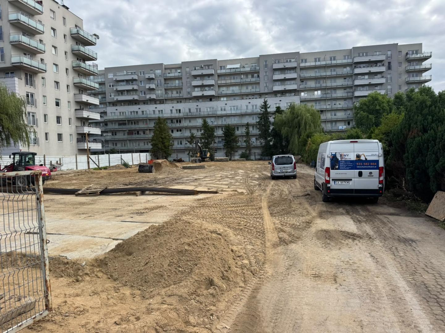 Inwestycja usługowo mieszkaniowa | Reda ul. Obwodowa 18 inwestycja mieszkaniowa reda ul obwodowa prace ziemne 94 2026 08 24